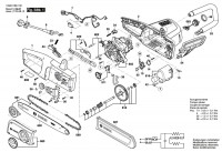 Bosch 3 600 HB8 101 Universalchain 40 Chain Saw 230 V / Eu Spare Parts